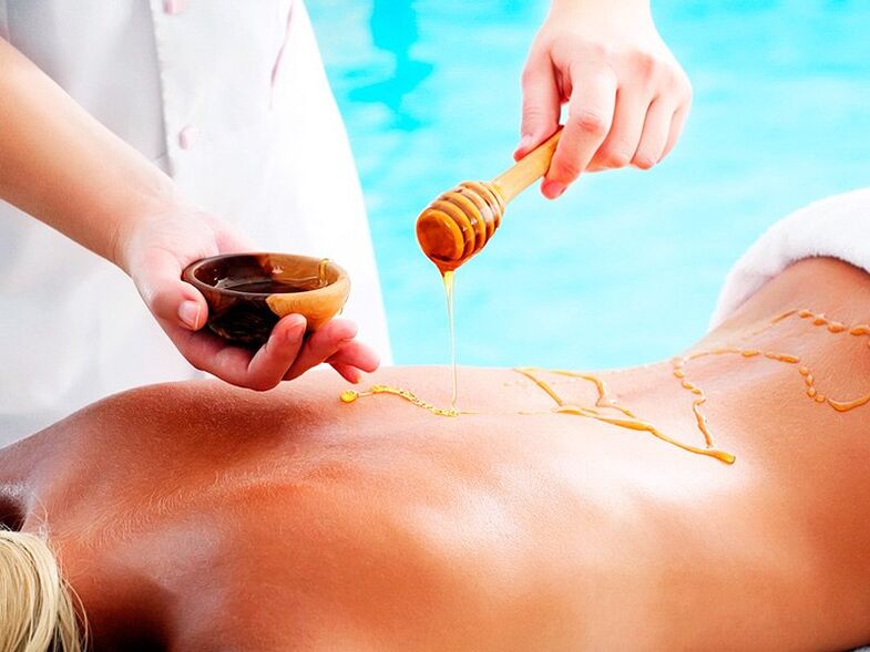 Massage au miel